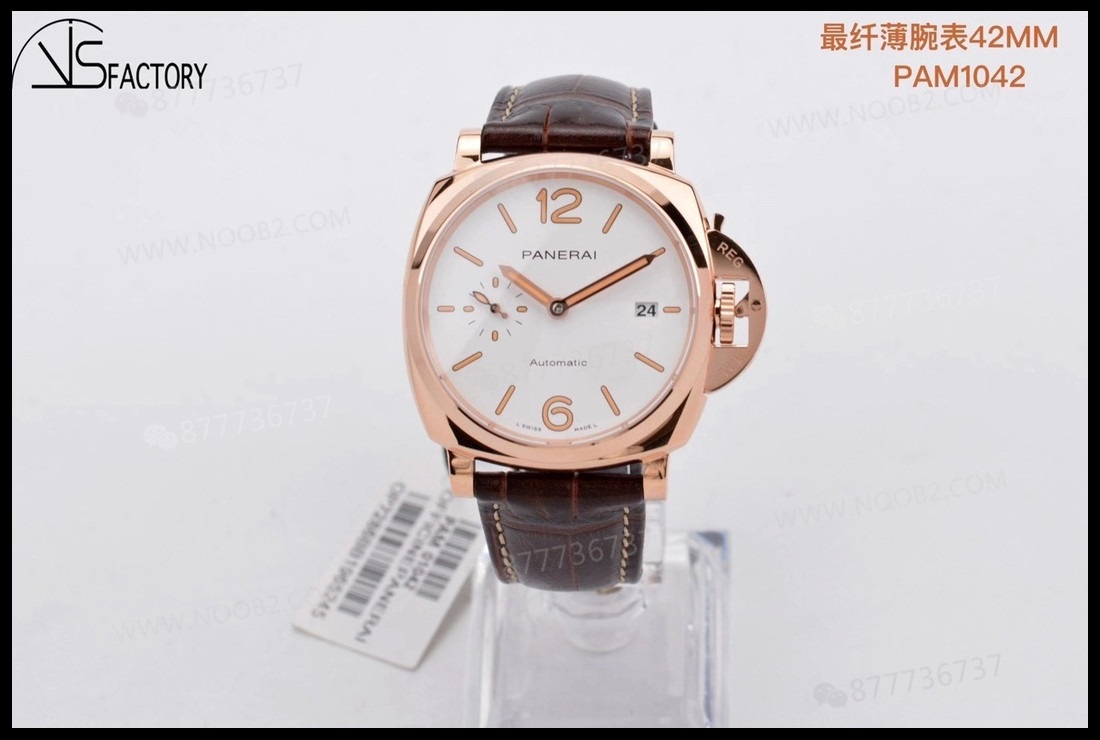 VS Factory Panerai 1042 küçükırmızı altın 42 mm replika kalitesi nasıl? — 1. fotoğraf