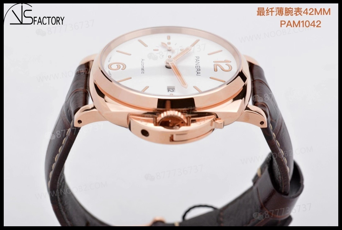VS Factory Panerai 1042 küçükırmızı altın 42 mm replika kalitesi nasıl? — 6. fotoğraf