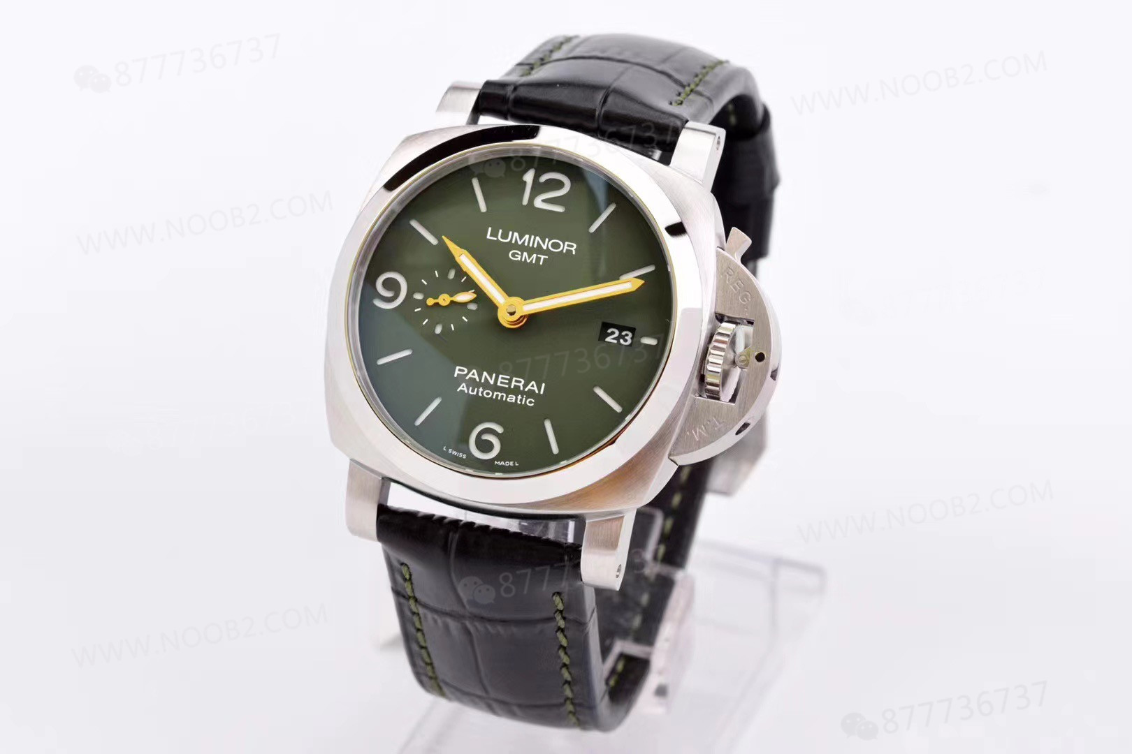 VS Factory Panerai 1056 altın akrepli askeri yeşil kadran: işçiliği nasıl, almaya değer mi? — 3. fotoğraf