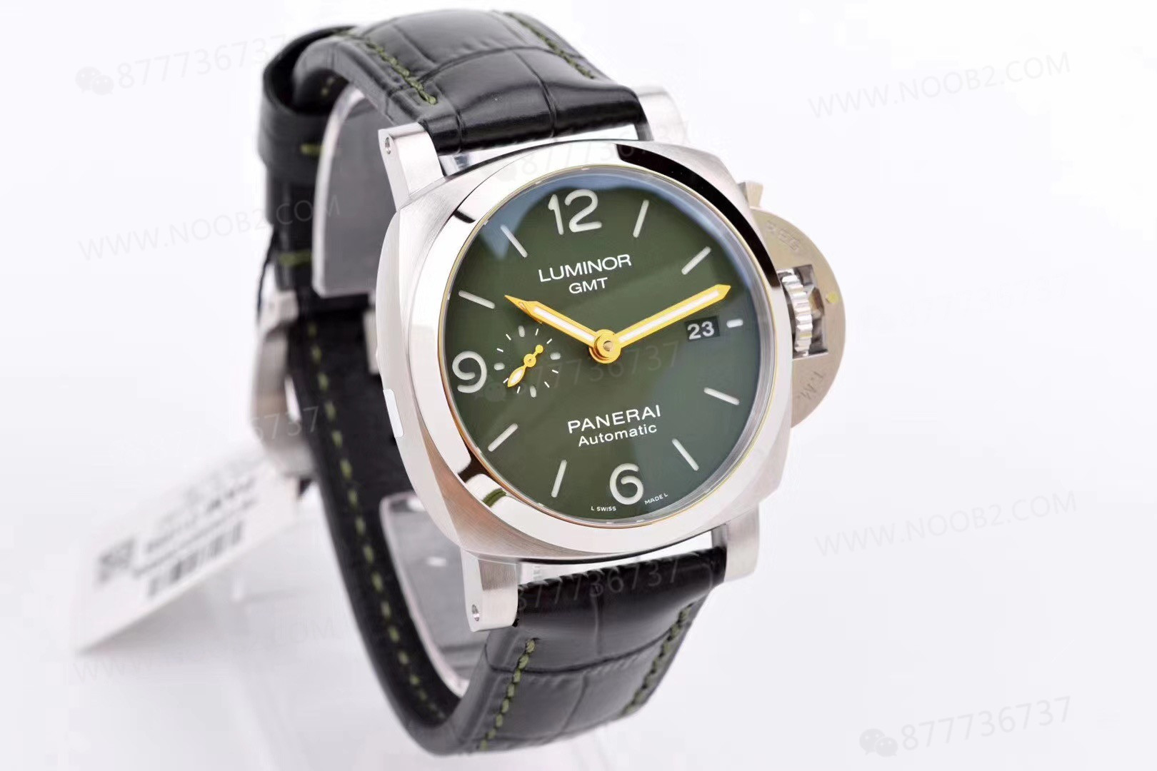 VS Factory Panerai 1056 altın akrepli askeri yeşil kadran: işçiliği nasıl, almaya değer mi? — 4. fotoğraf