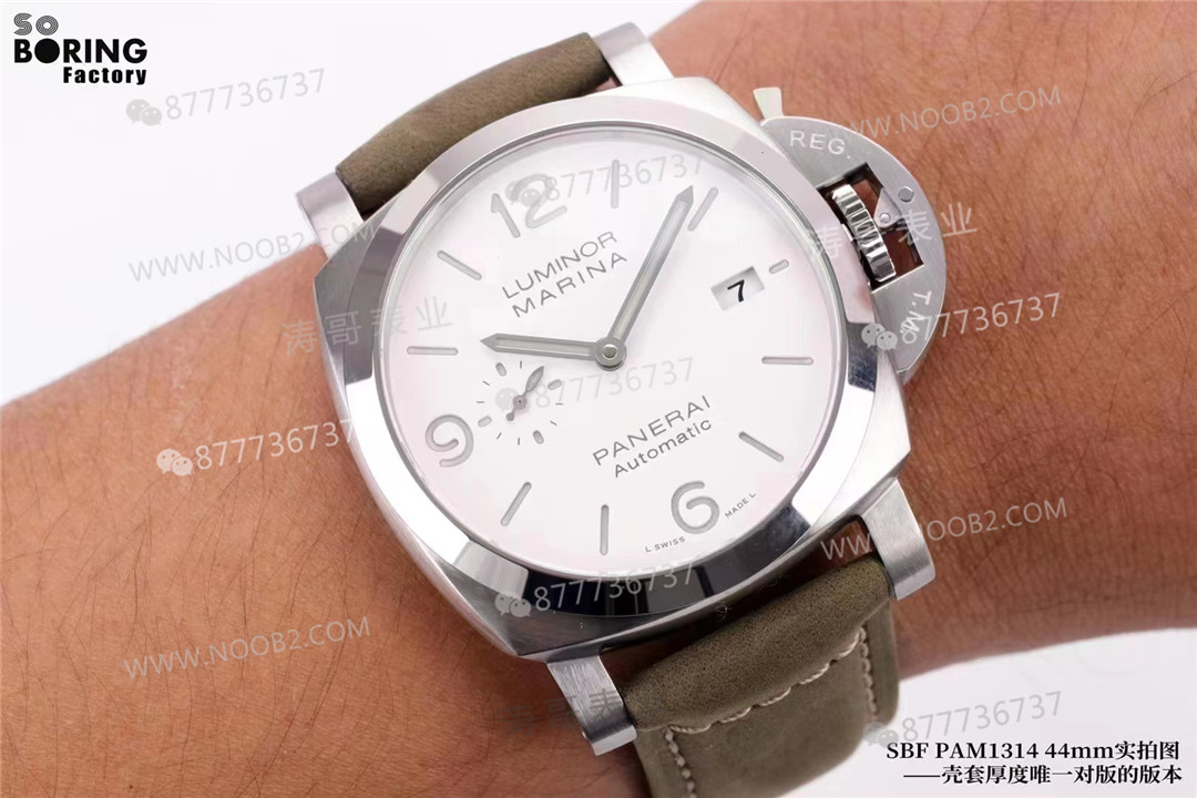 VS Factory Panerai 1314 V2 güncellenmiş, orijinaline uygun akrep ve yelkovanla artık ilk bakışta belli olmuyor — 10. fotoğraf