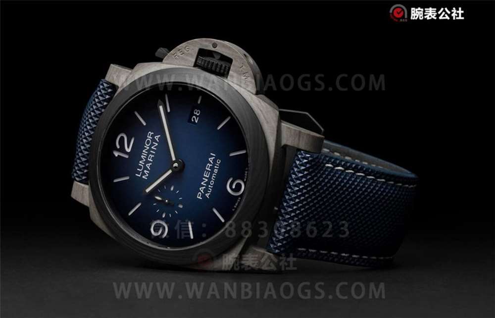 VS Factory Panerai 1663 «Fibratech Karbon Fiber Malzeme» Dumanlı Mavi Kadran İlk İnceleme — 1. fotoğraf
