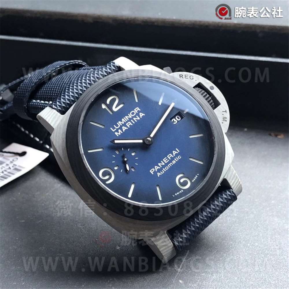 VS Factory Panerai 1663 «Fibratech Karbon Fiber Malzeme» Dumanlı Mavi Kadran İlk İnceleme — 15. fotoğraf