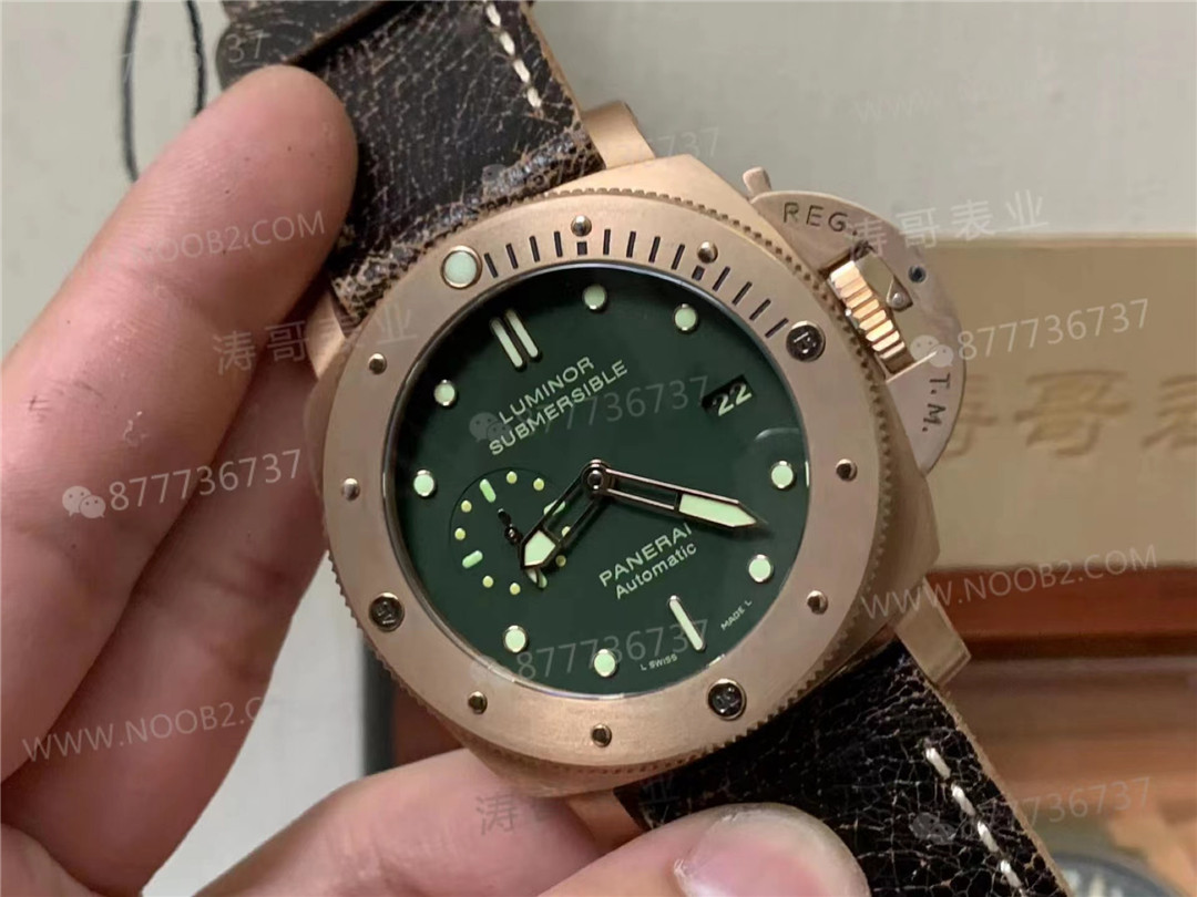 VS Factory Panerai 382 Bronz ilk bakışta replika belli olur mu? Sert erkeğin saati — 5. fotoğraf
