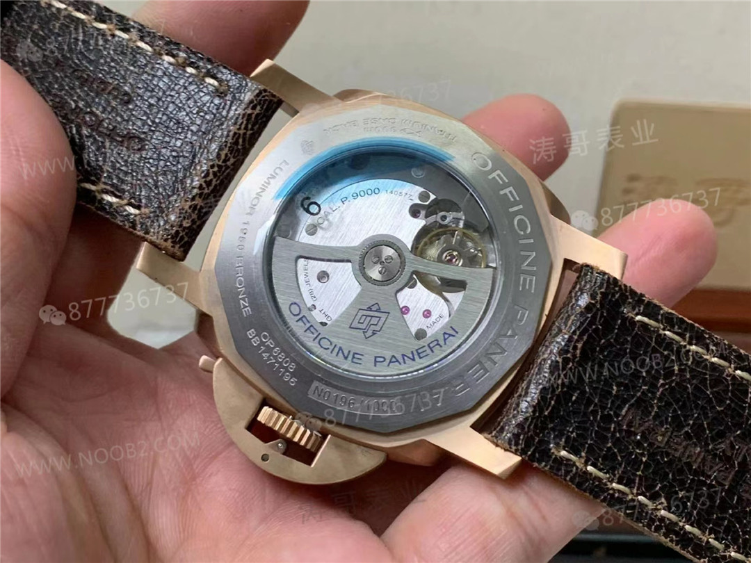 VS Factory Panerai 382 Bronz ilk bakışta replika belli olur mu? Sert erkeğin saati — 10. fotoğraf