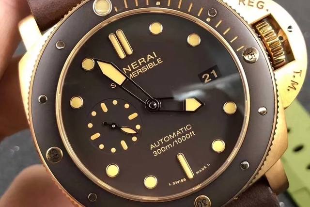 VS Factory Panerai bronz PAM968 kol saati: erkeklere özgü bir karizmanın incelemesi — 3. fotoğraf
