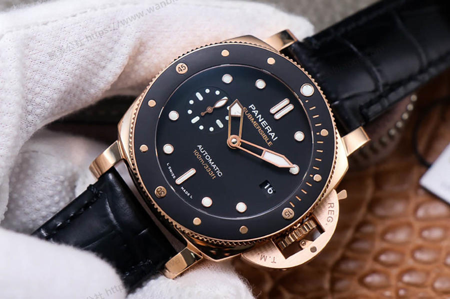 VS Factory Panerai kırmızı altın PAM974 replika saat incelemesi — 6. fotoğraf