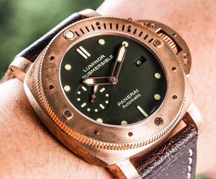 VS Factory Panerai PAM00382 bronz malzemeli saat incelemesi — 2. fotoğraf