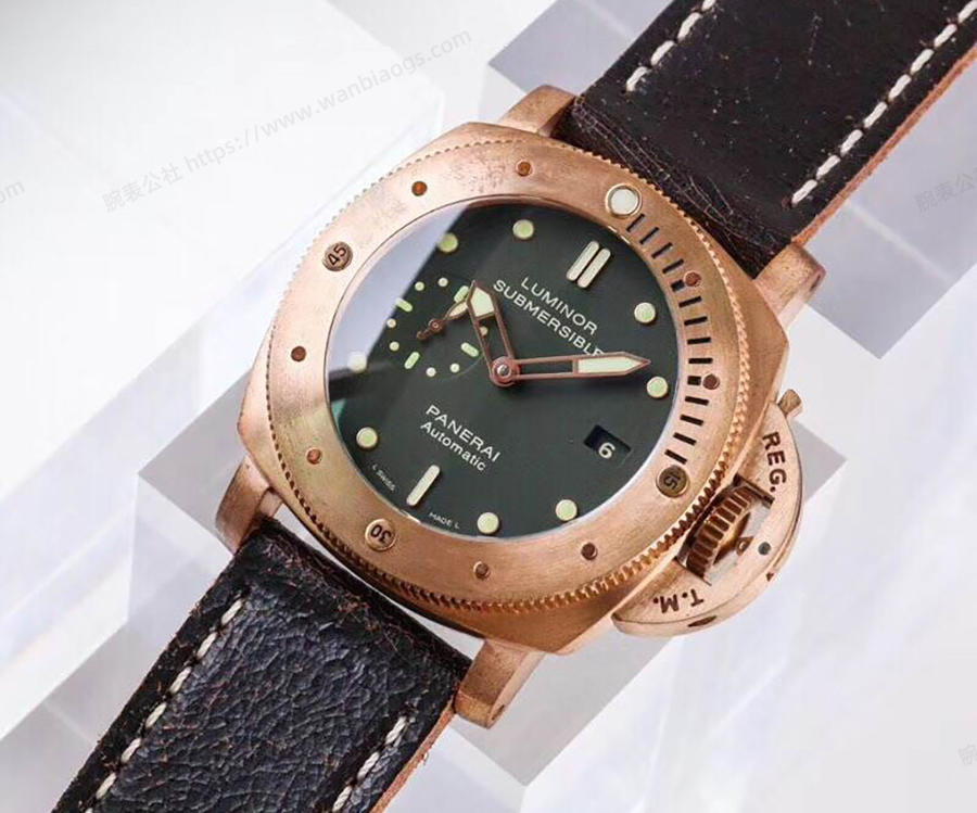 VS Factory Panerai PAM00382 bronz malzemeli saat incelemesi — 3. fotoğraf