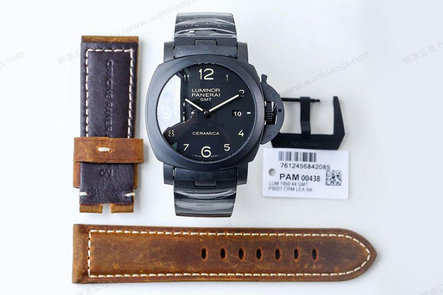 VS Factory Panerai PAM00438 V4 yükseltilmiş sürüm seramik saat incelemesi — 1. fotoğraf