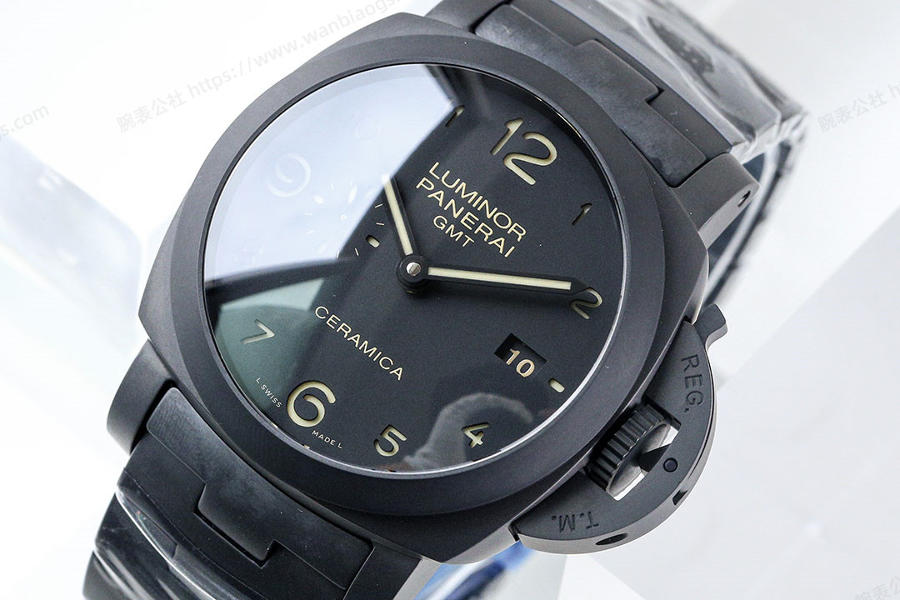 VS Factory Panerai PAM00438 V4 yükseltilmiş sürüm seramik saat incelemesi — 5. fotoğraf