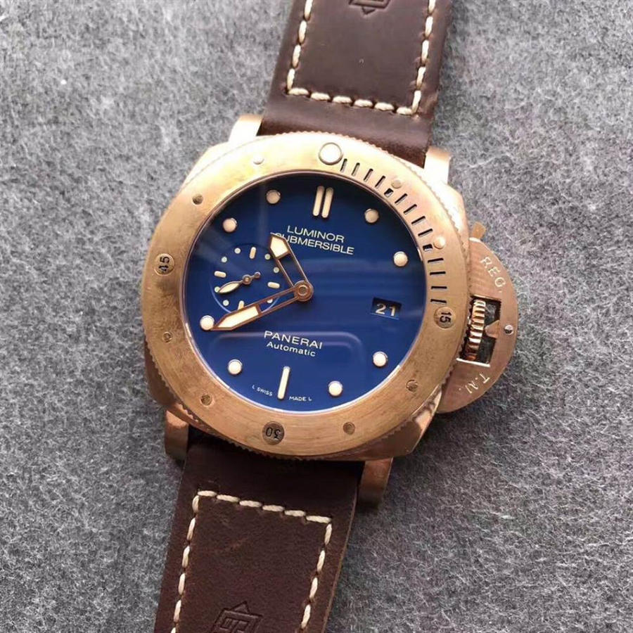VS Factory Panerai PAM00671 «Bronz Retro» Saat İncelemesi — 9. fotoğraf