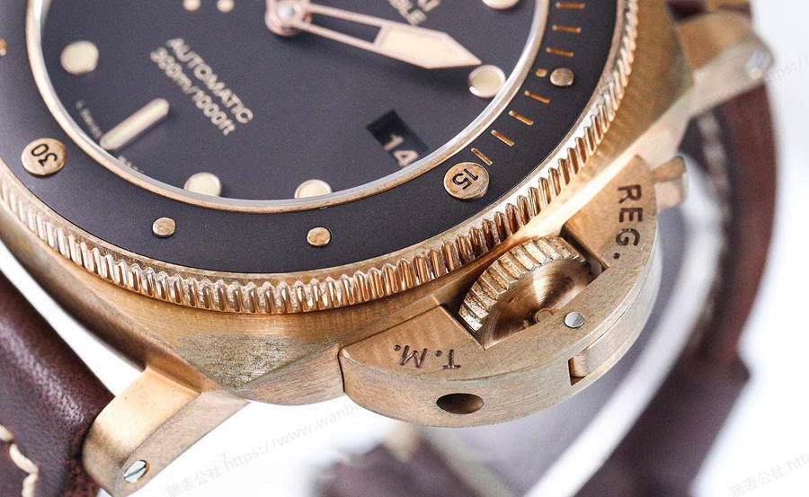 VS Factory Panerai PAM00968 Bronz Kasa Saat İncelemesi — 6. fotoğraf