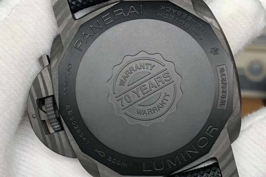 VS Factory Panerai PAM01118 Karbon Fiber Saat İşçilik Detayları İncelemesi — 9. fotoğraf