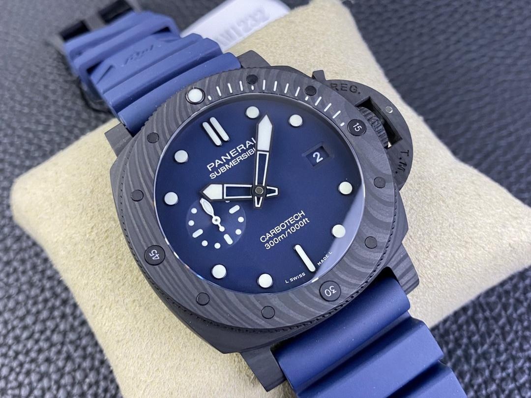 VS Factory Panerai PAM01232 karbon fiber kasanın işçiliği nasıl? İlk bakışta replika belli olur mu? — 3. fotoğraf