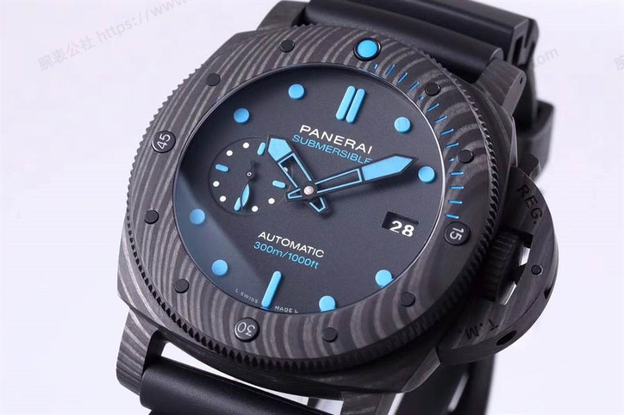 VS Factory Panerai PAM01616 karbon fiber saat incelemesi (960 ile 1616 arasındaki farklar) — 4. fotoğraf