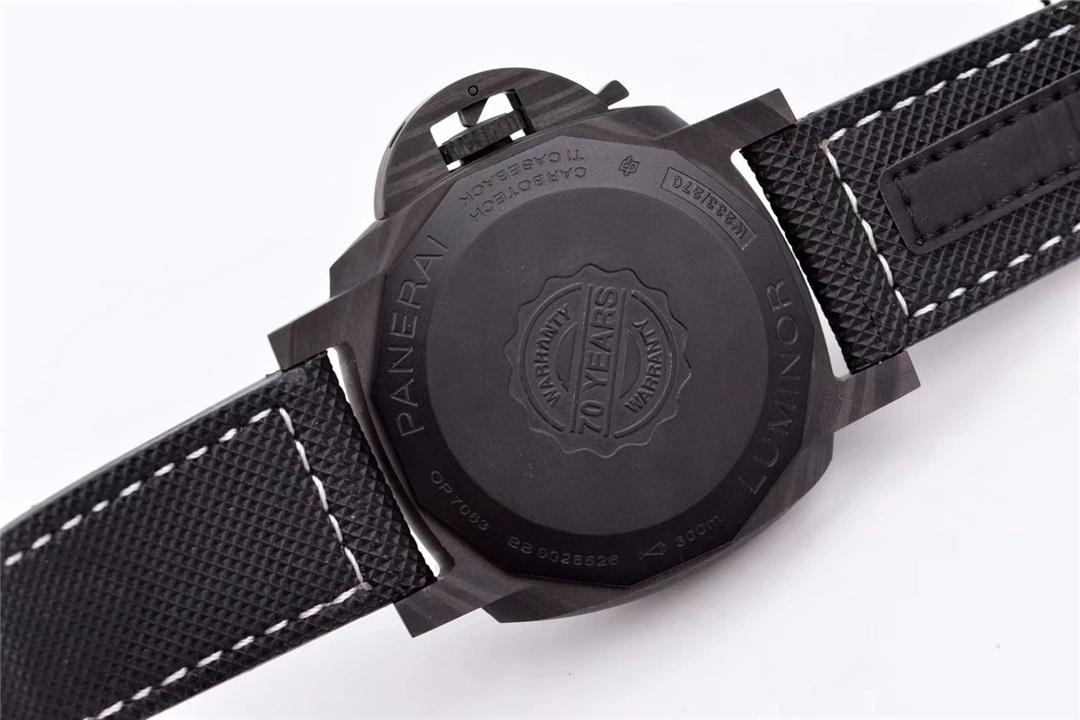VS Factory Panerai pam1118 karbon fiber saat incelemesi — 8. fotoğraf