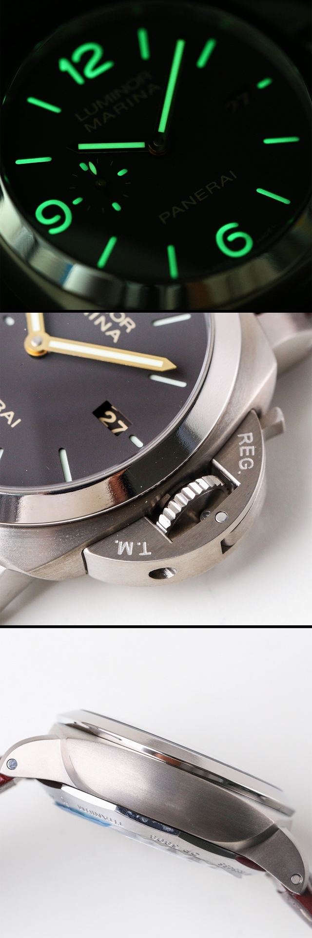 VS Factory Panerai PAM351 Titanyum Otomatik Kurulumlu Mekanik Kol Saati İncelemesi — 3. fotoğraf