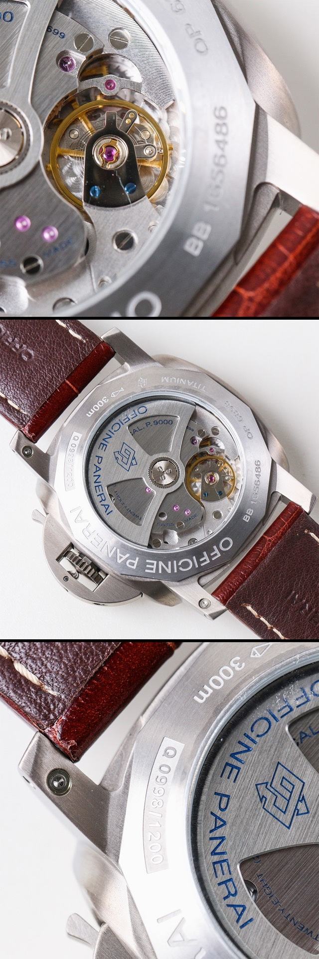 VS Factory Panerai PAM351 Titanyum Otomatik Kurulumlu Mekanik Kol Saati İncelemesi — 4. fotoğraf