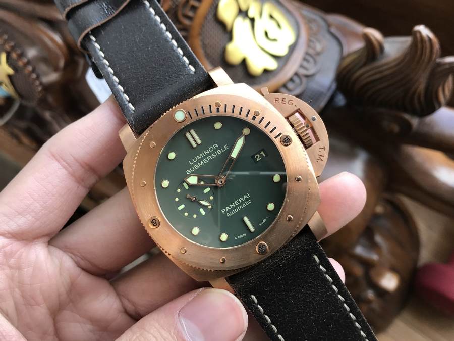 VS Factory Panerai PAM382 bronz kol saati incelemesi — 1. fotoğraf