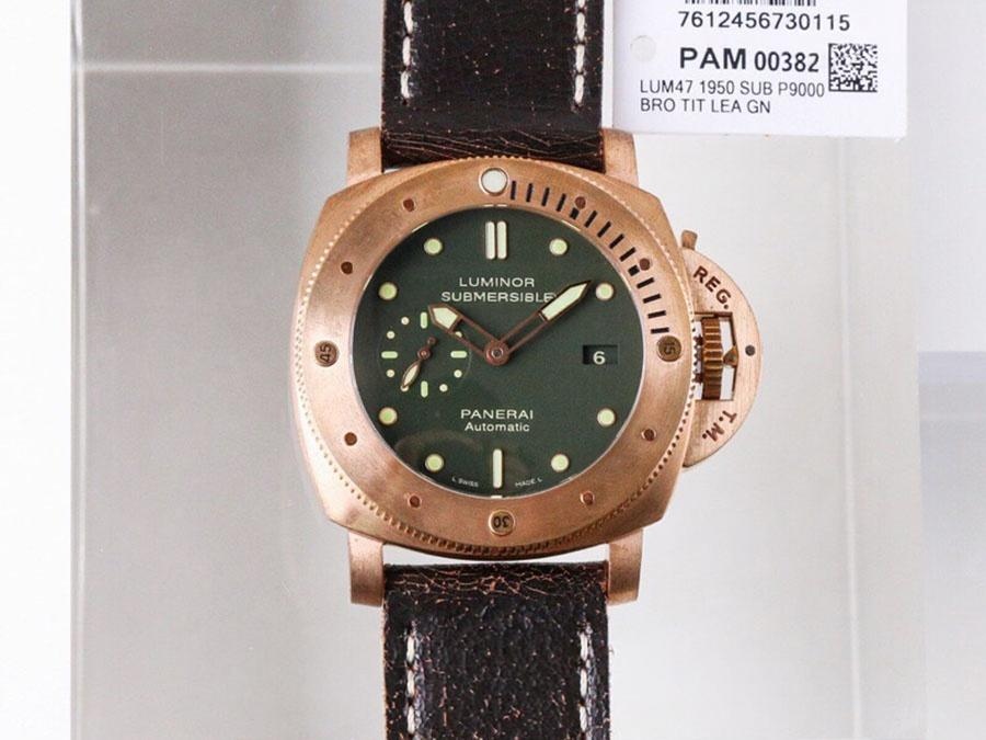 VS Factory Panerai PAM382 replika kol saati - VS saat — 2. fotoğraf
