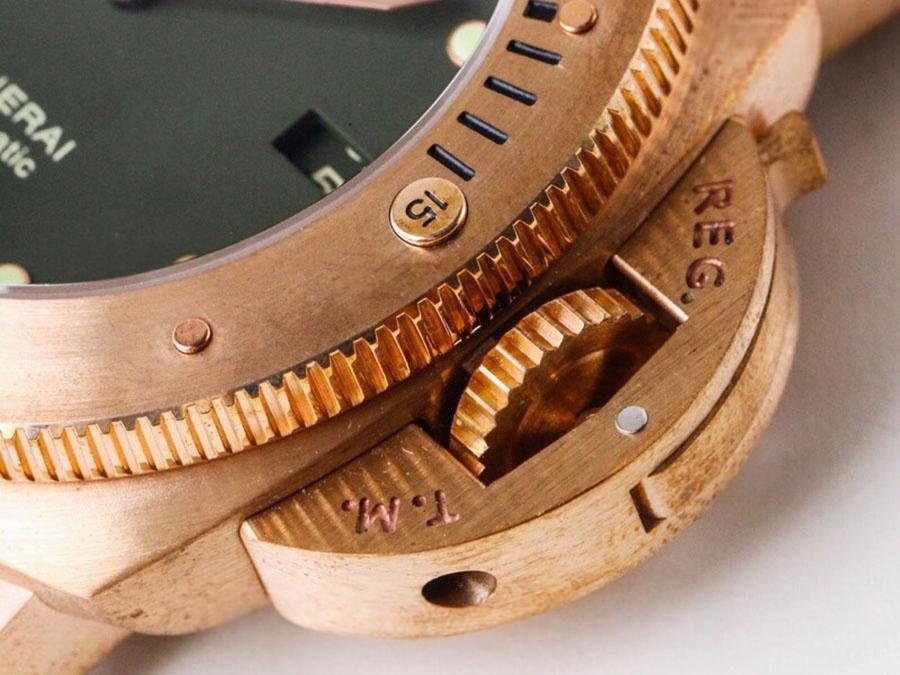 VS Factory Panerai PAM382 replika kol saati - VS saat — 6. fotoğraf