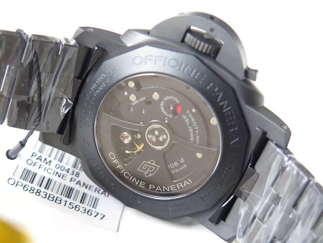 VS Factory Panerai PAM438 V2 versiyonu tam seramik saat incelemesi — 10. fotoğraf