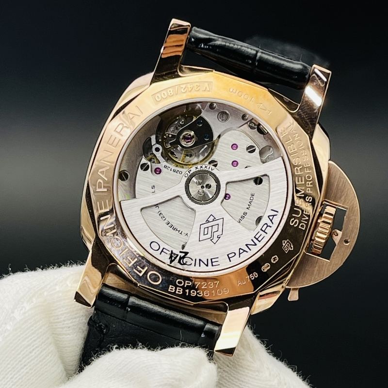 VS Factory Panerai PAM974 kırmızı altın 42 MM saat incelemesi — 6. fotoğraf