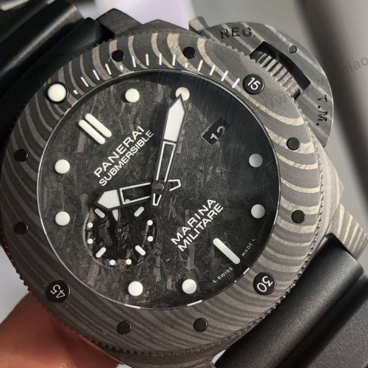 VS Factory Panerai PAM979 karbon fiber saat incelemesi — 3. fotoğraf