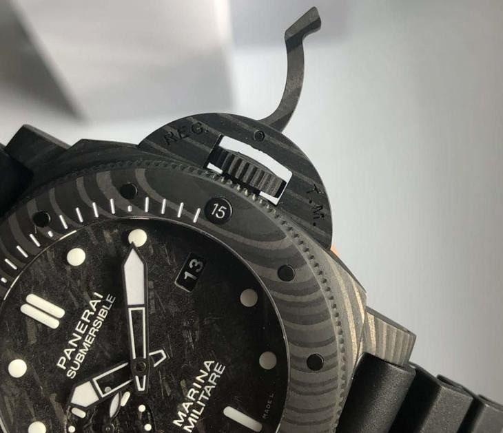 VS Factory Panerai PAM979 karbon fiber saat incelemesi — 5. fotoğraf