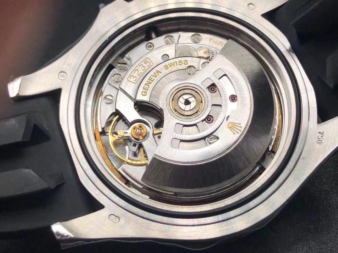 VS Factory Platin Yacht-Master 42 mm 3235 Özel Üretim Entegre Mekanizma Rolex 226659 İşçilik İncelemesi — 9. fotoğraf