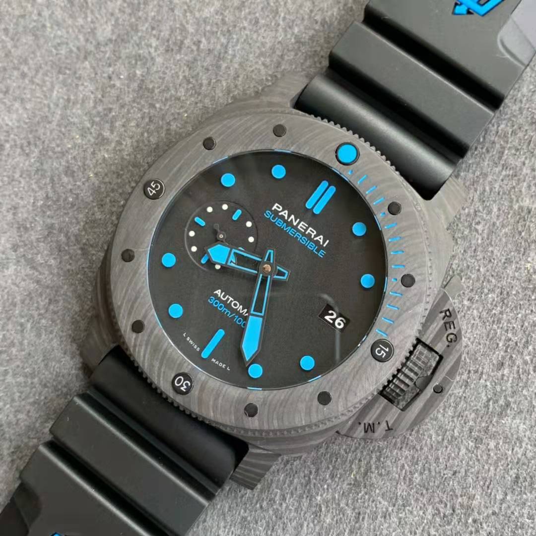 Replika Panerai Submersible Mavi