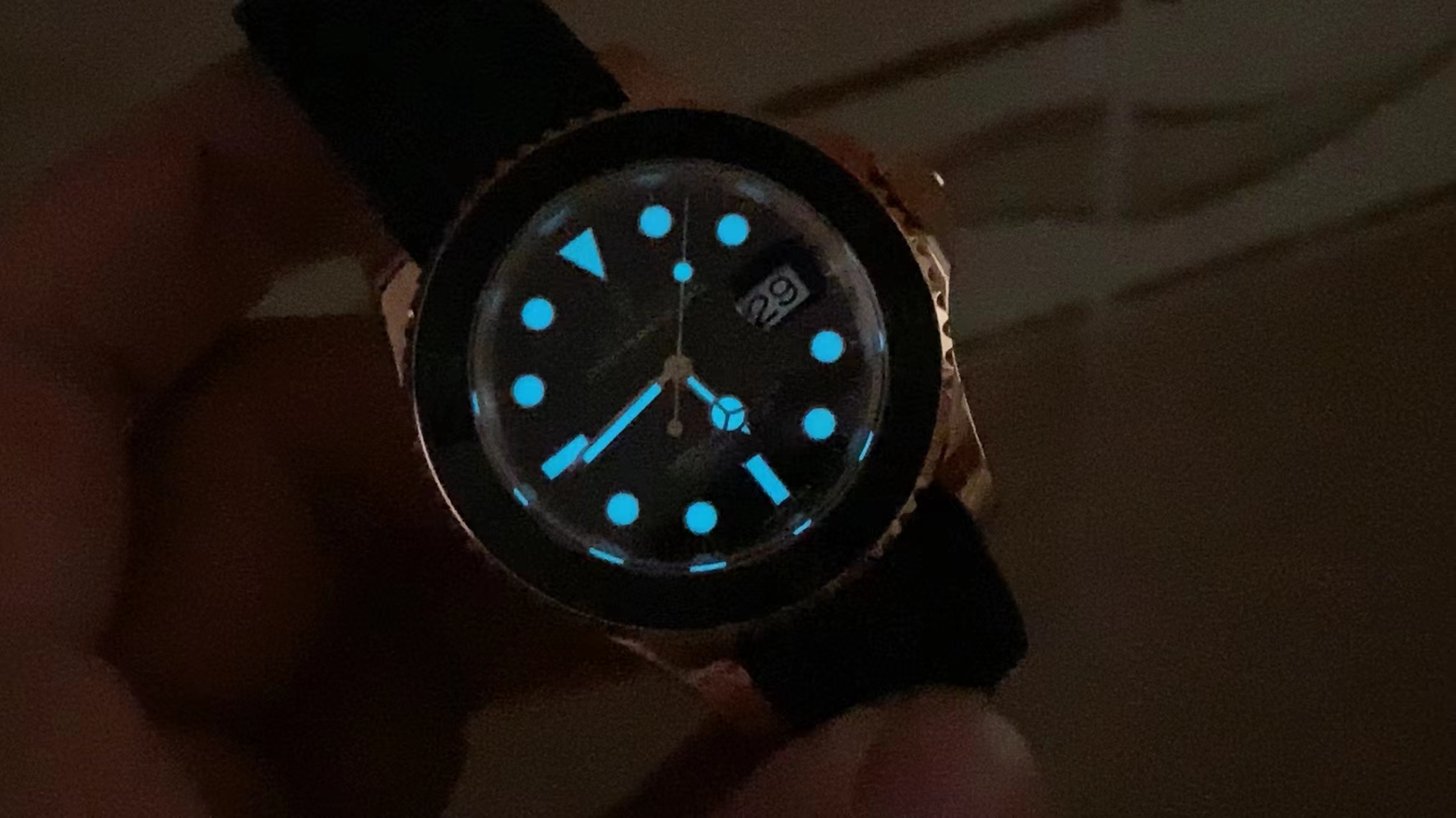 Rolex YachtMaster 116655 Kadran Lume
