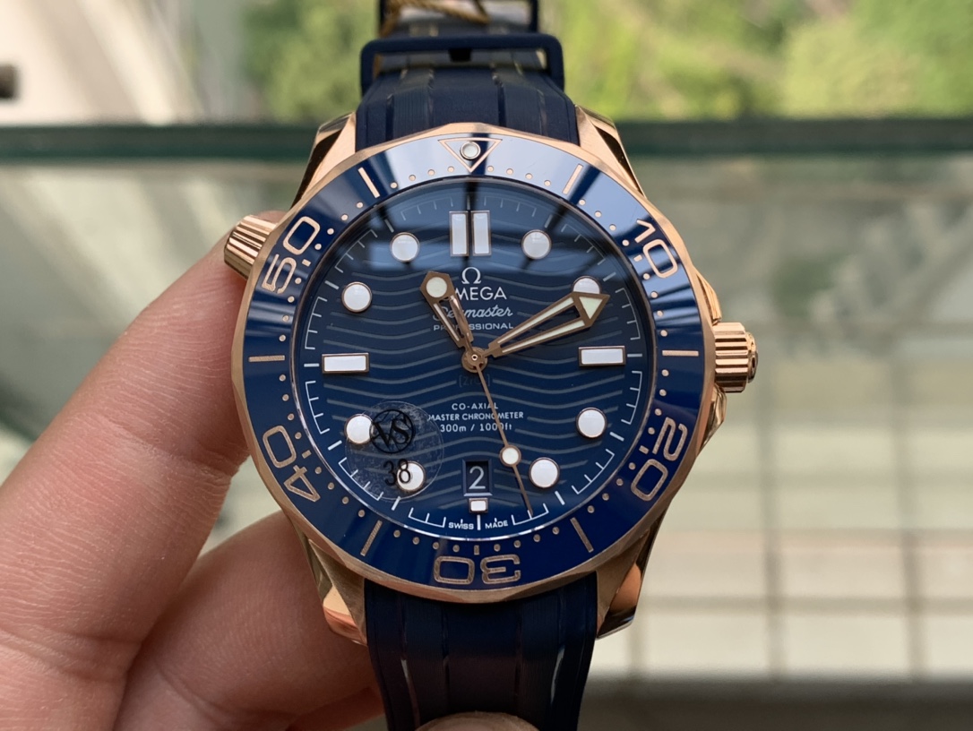 VSF Replika Omega Seamaster Diver 300m Mavi