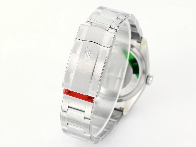 VS Factory Rolex 36 Oyster Perpetual sarı kadran replika kol saati - VS saat — 8. fotoğraf