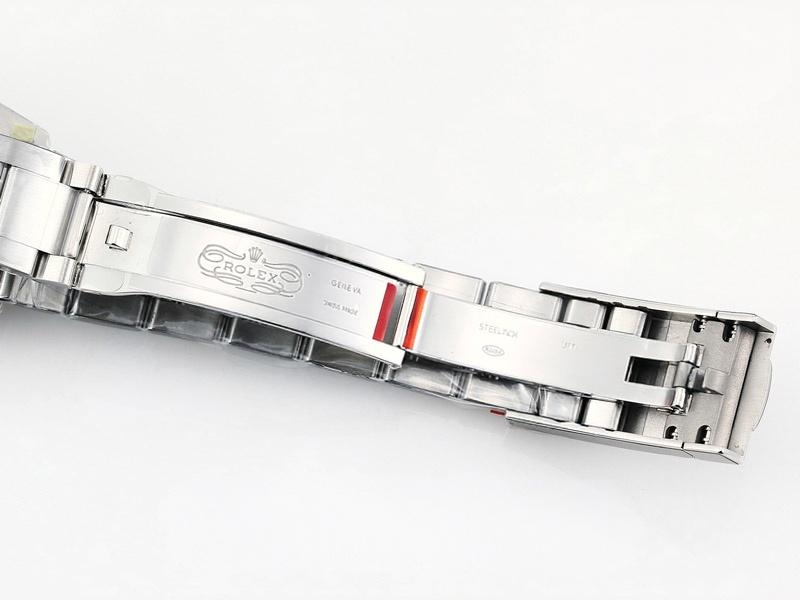 VS Factory Rolex 36 Oyster Perpetual Turuncu-Kırmızı Replika Kol Saati - VS Saat — 9. fotoğraf