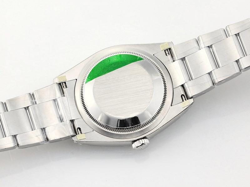 VS Factory Rolex 36 Oyster Perpetual Yeşil Kadran Replika Kol Saati-VS Saat — 7. fotoğraf
