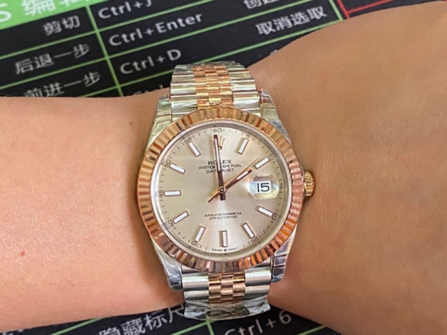 VS Factory Rolex 41 Datejust 126331-0010 Replika Kol Saati - VS Saat — 1. fotoğraf