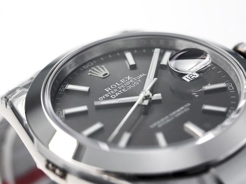 VS Factory Rolex 41 Datejust Işıklı Gri Kadran Replika Kol Saati - VS Saat — 4. fotoğraf