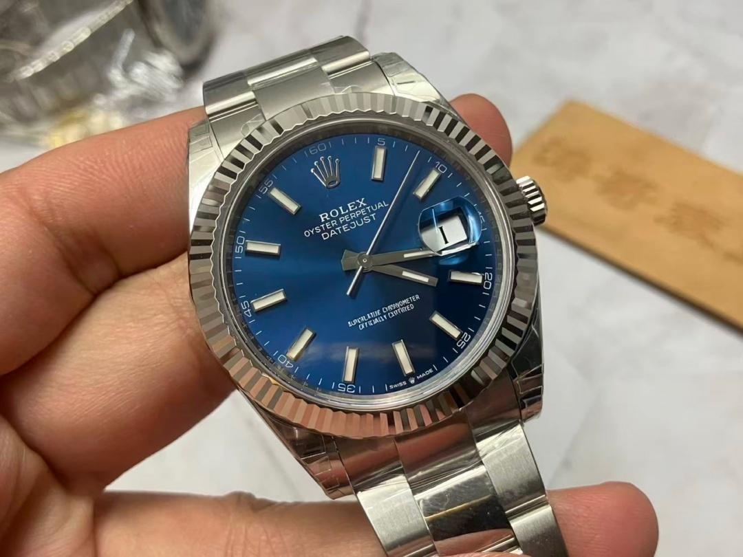 VS Factory Rolex 41 Datejust V2 Sürümü Güncellenen Beyaz Altın Tırtıklı Bezelin Kalitesi Nasıl? — 4. fotoğraf