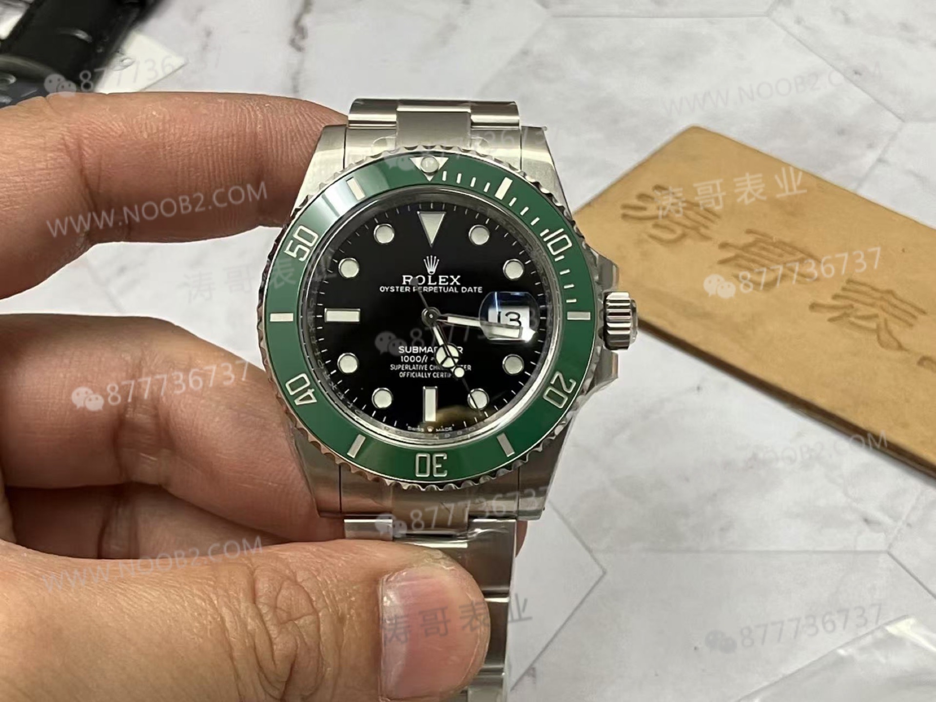 VS Factory Rolex 41 yeşil su hayaleti, Dandong 3235 mekanizmasıyla en iyi versiyon mu? — 1. fotoğraf
