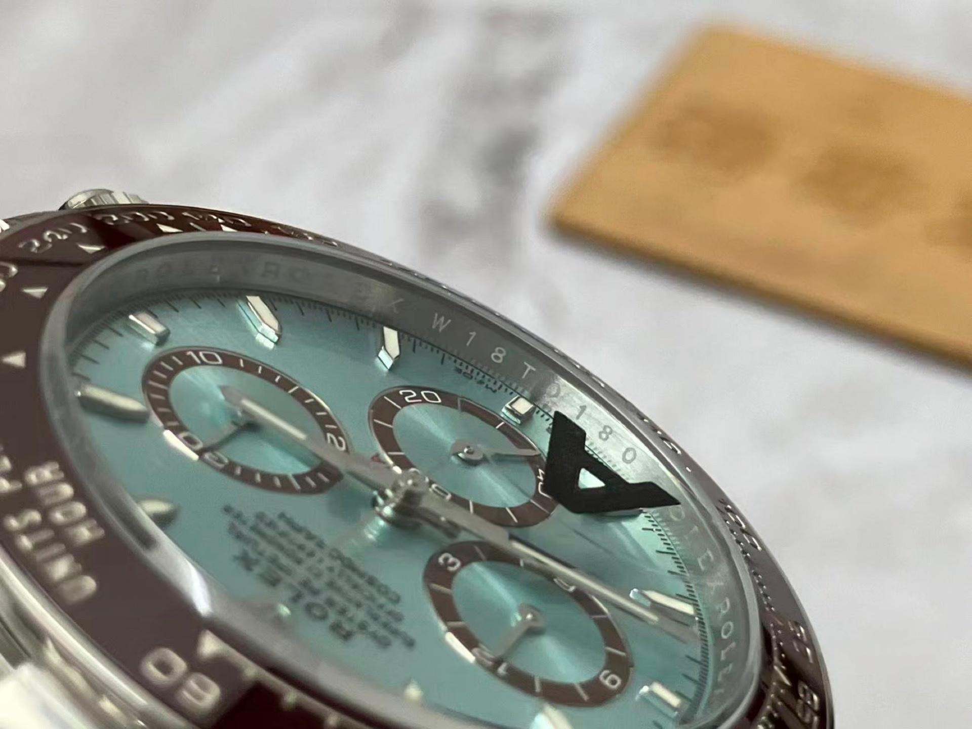 VS Factory Rolex ağırlık dengeli Buzul Mavisi Daytona: Dandong 4131 mekanizmasına yükseltildi, 177 grama çıktı, elde tam oturuyor, detaylar yerli yerinde — 6. fotoğraf