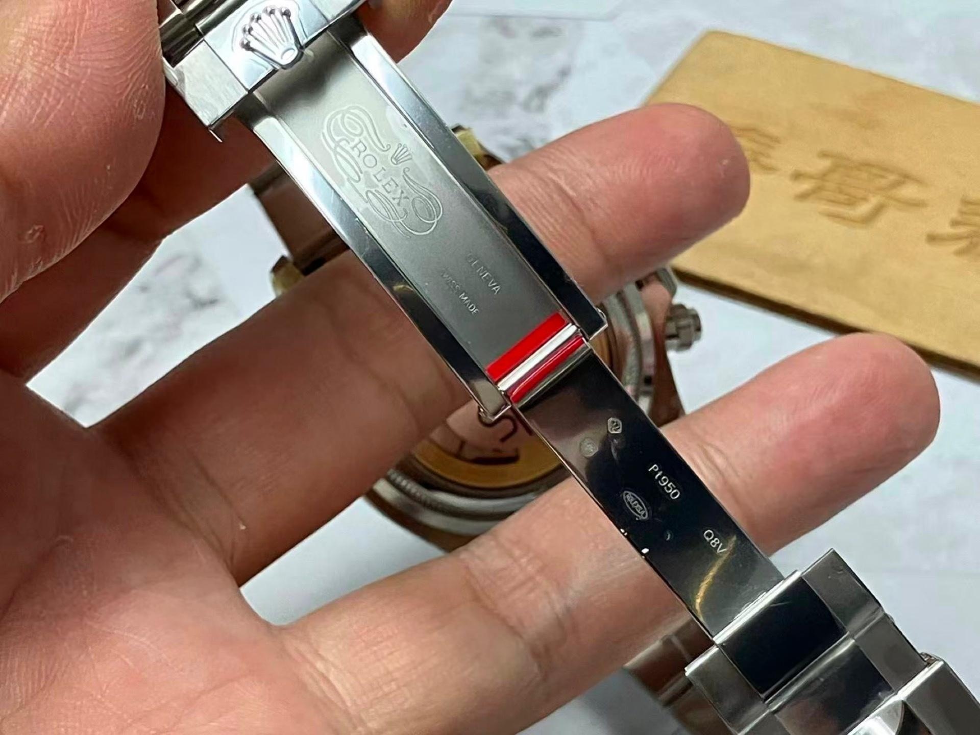 VS Factory Rolex ağırlık dengeli Buzul Mavisi Daytona: Dandong 4131 mekanizmasına yükseltildi, 177 grama çıktı, elde tam oturuyor, detaylar yerli yerinde — 13. fotoğraf
