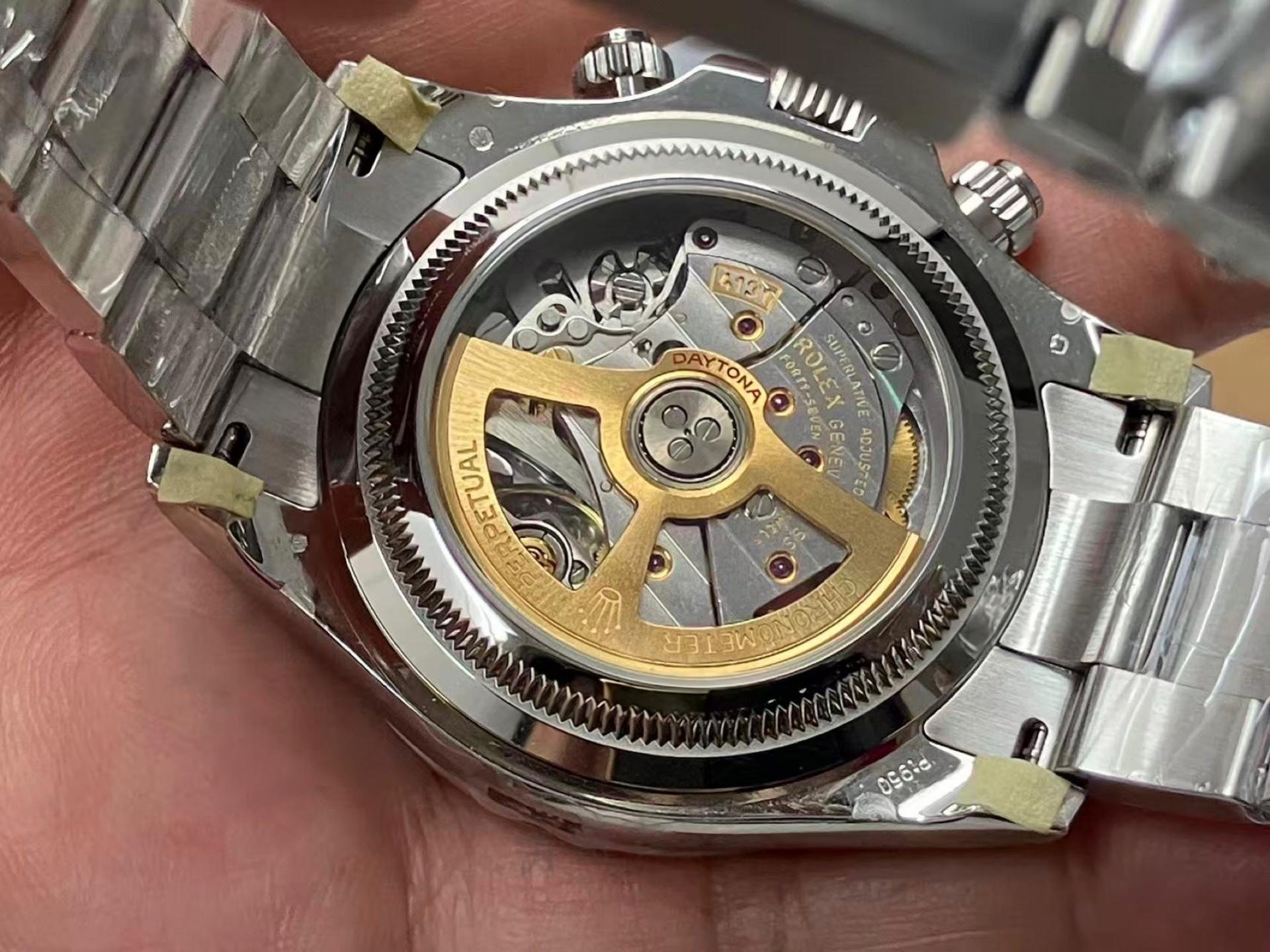 VS Factory Rolex ağırlık dengeli Buzul Mavisi Daytona: Dandong 4131 mekanizmasına yükseltildi, 177 grama çıktı, elde tam oturuyor, detaylar yerli yerinde — 17. fotoğraf