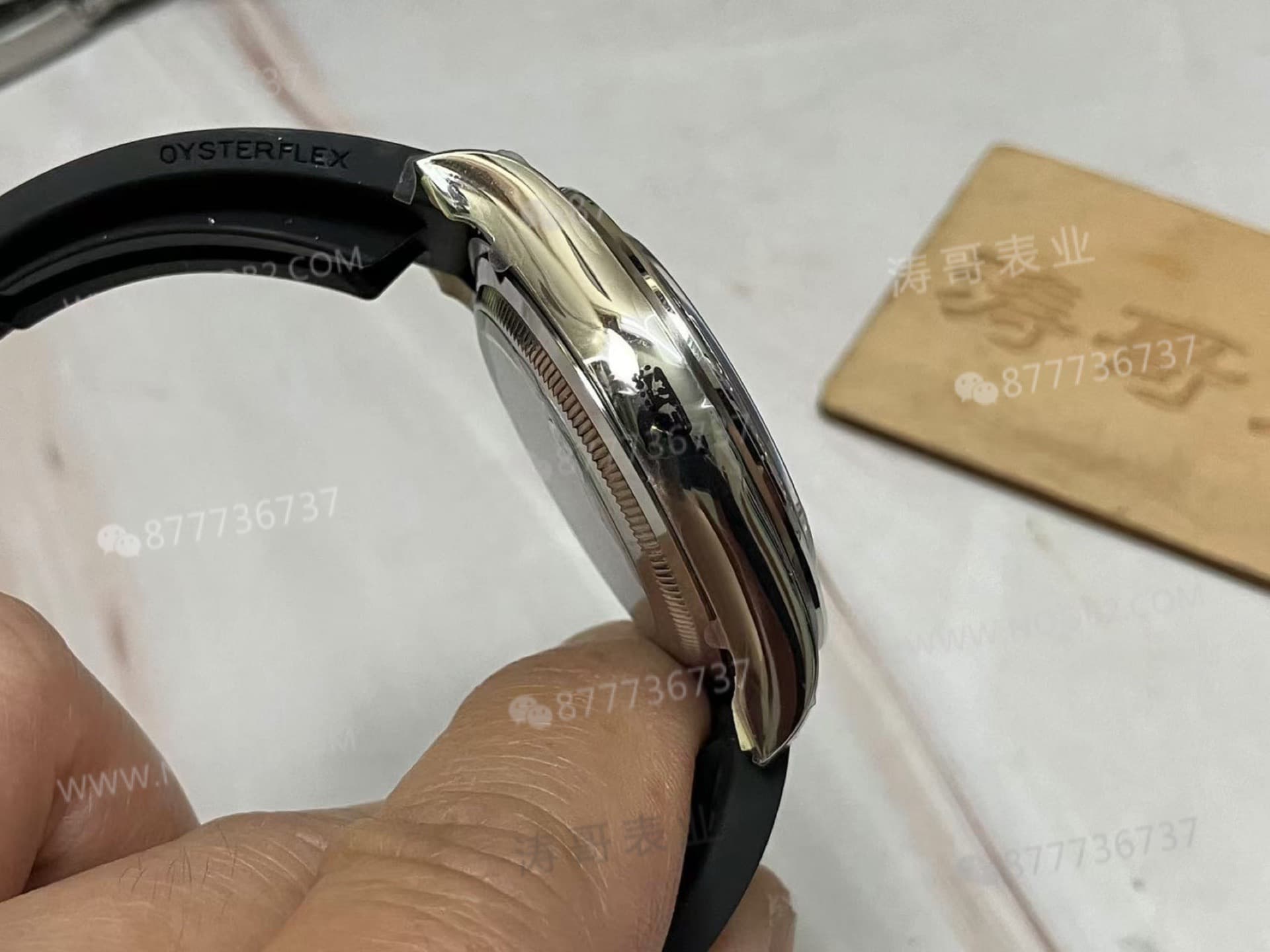 VS Factory Rolex ağırlık dengeli gri kauçuk kayışlı Daytona / beyaz altın Daytona, Dantong 4131 mekanizma 137 gram işçilik nasıl? — 12. fotoğraf