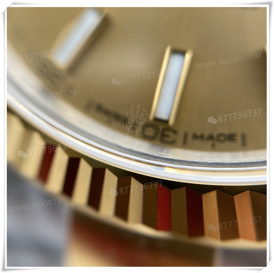 VS Factory Rolex altın-çelik Datejust 41 mm 3235 mekanizmalı replika saatin kalitesi iyi mi? — 7. fotoğraf