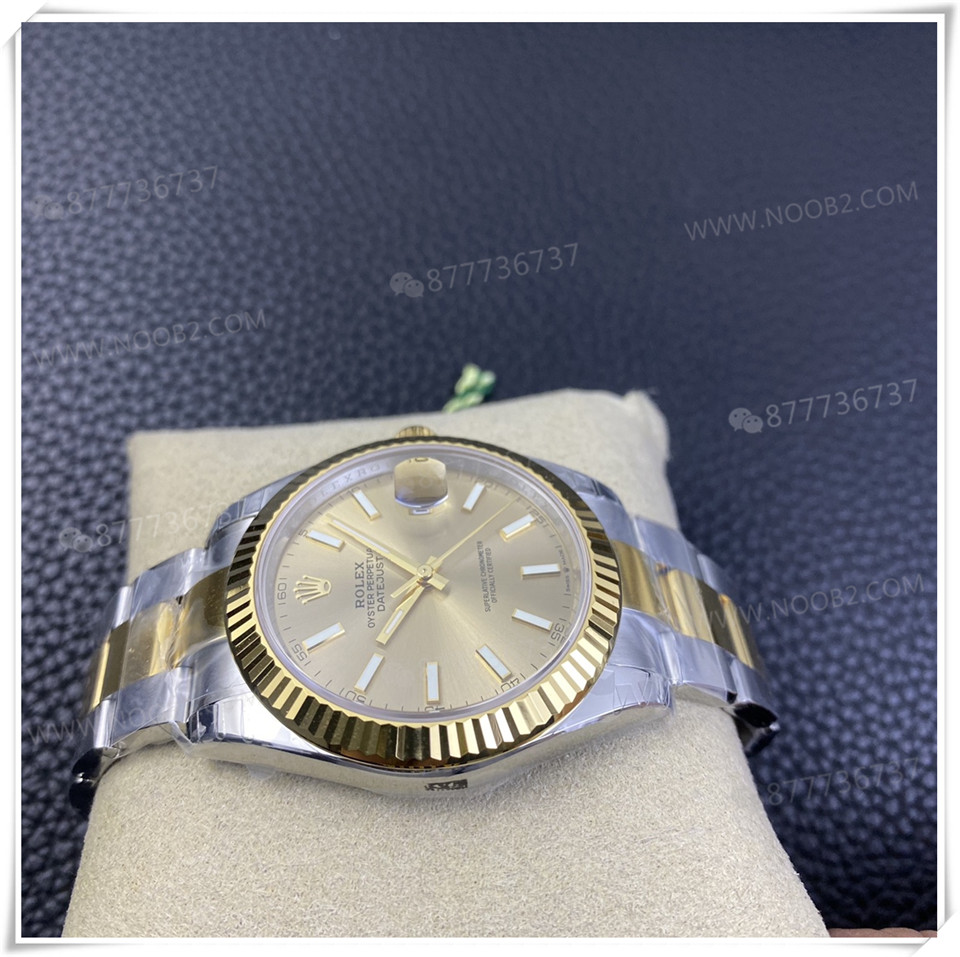 VS Factory Rolex altın-çelik Datejust 41 mm 3235 mekanizmalı replika saatin kalitesi iyi mi? — 14. fotoğraf