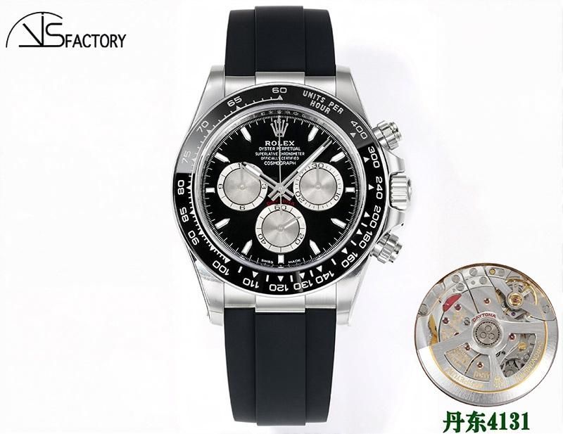 VS Factory Rolex Beyaz-Siyah Daytona Replika Saat - VS Daytona — 1. fotoğraf