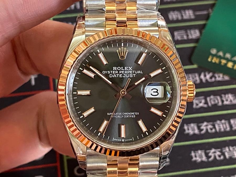 VS Factory Rolex Datejust 36 126231-0013 replika saat - VS saat — 2. fotoğraf