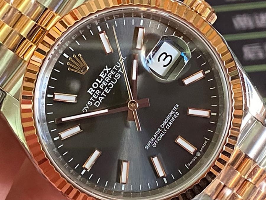 VS Factory Rolex Datejust 36 126231-0013 replika saat - VS saat — 3. fotoğraf